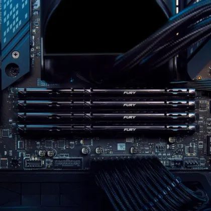 Оперативная память Kingston Fury Beast DDR5 16GB 1x16GB 6000MHz (KF560C36BBE2-16)