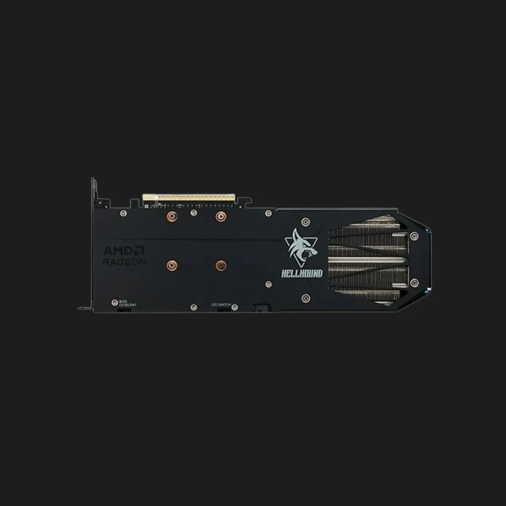 Відеокарта PowerColor Radeon RX 9060 XT Hellhound 16GB (RX9060XT 16G-L/OC) — фото 2