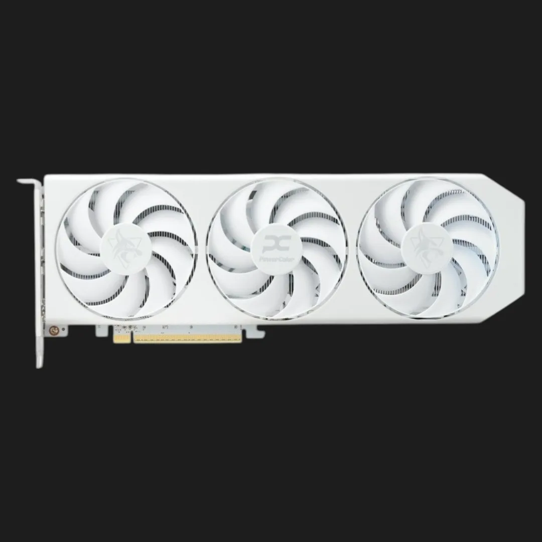 Відеокарта PowerColor Radeon RX 9060 XT Hellhound Spectral White 16GB (RX9060XT 16G-L/OC/WHITE)