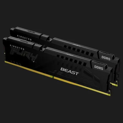 Оперативна памʼять Kingston Fury Beast DDR5 16GB 2x8GB 6000MHz (KF560C36BBEK2-16)