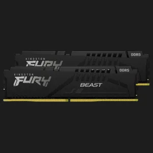 Оперативна памʼять Kingston Fury Beast DDR5 16GB 2x8GB 6000MHz (KF560C36BBEK2-16)