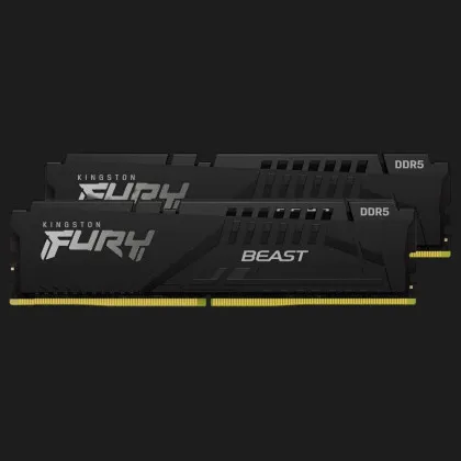 Оперативна памʼять Kingston Fury Beast DDR5 16GB 2x8GB 6000MHz (KF560C36BBEK2-16)