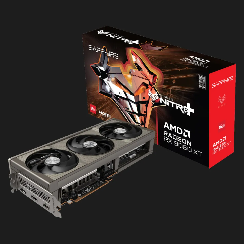 Відеокарта Sapphire Radeon RX 9060 XT Nitro+ Gaming OC 16GB (11350-01-20G) — фото 6