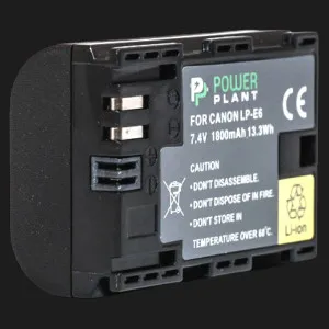 Аккумулятор PowerPlant для Canon LP-E6 Chip 1800mAh