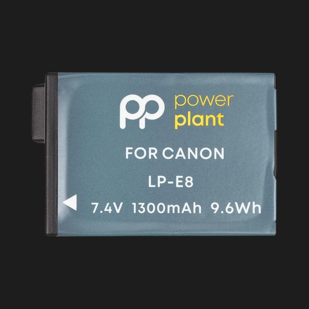 Акумулятор PowerPlant для Canon LP-E8H 1300mAh