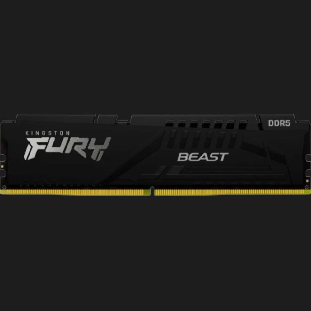 Оперативна памʼять Kingston Fury Beast RGB DDR5 16GB 1x16GB 6000MHz (KF560C30BBEA-16)