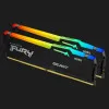 Оперативная память Kingston Fury Beast RGB DDR5 16GB 2x8GB 5600MHz (KF556C36BBEAK2-16)