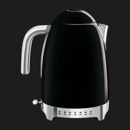 Електрочайник SMEG з регулятором температури (Black)