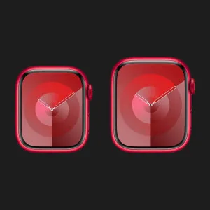 б/у Apple Watch Series 9 GPS 41mm PRODUCT RED Aluminum Case with PRODUCT RED Sport Band - S/M (MRXG3) (Как Новый)