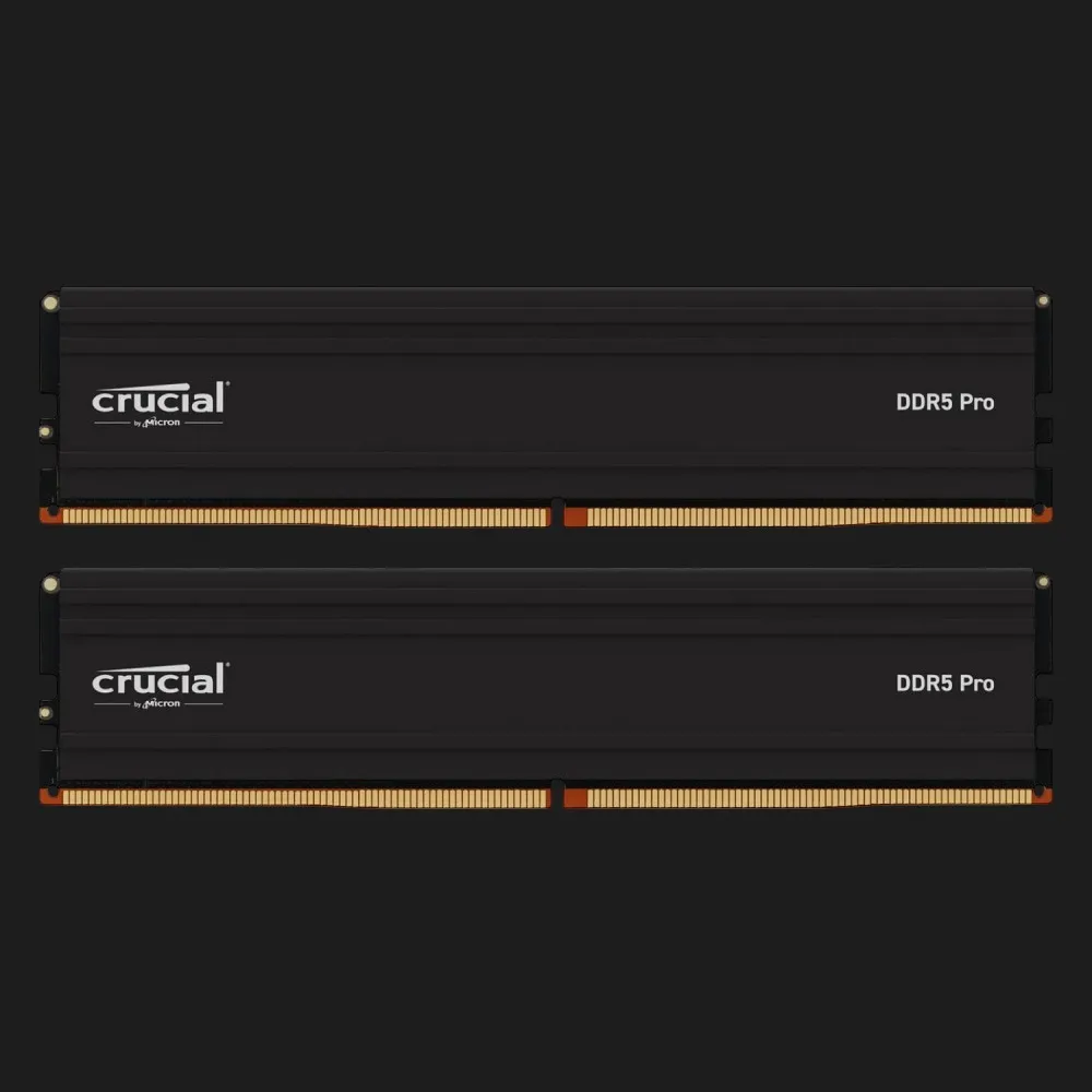 Оперативна памʼять Crucial Pro DDR5 48GB 2x24GB 5600MHz (CP2K24G56C46U5)