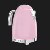 Электрочайник SMEG с регулятором температуры (Pink)