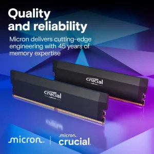Оперативна памʼять Crucial Pro DDR5 16GB 1x16GB 6000MHz (CP16G60C36U5B)