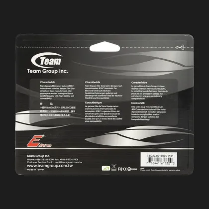 Оперативная память Team Elite DDR3 4GB 1x4GB 1600MHz (TED3L4G1600C1101)