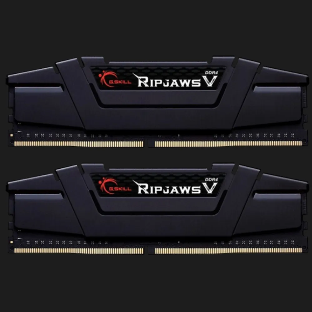 Оперативна памʼять G.Skill Ripjaws V DDR4 32GB 2x16GB 3600MHz (F4-3600C18D-32GVK)