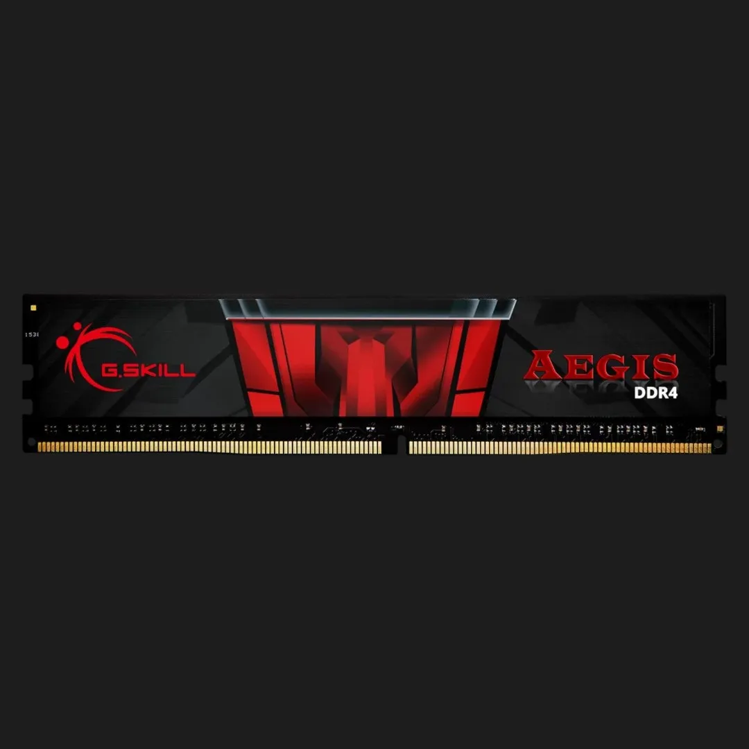 Оперативна памʼять G.Skill Aegis DDR4 8GB 1x8GB 3200MHz (F4-3200C16S-8GIS)