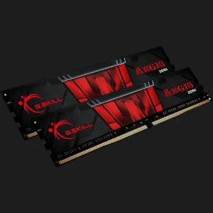 Оперативна памʼять G.Skill Aegis DDR4 32GB 2x16GB 2666MHz (F4-2666C19D-32GIS)