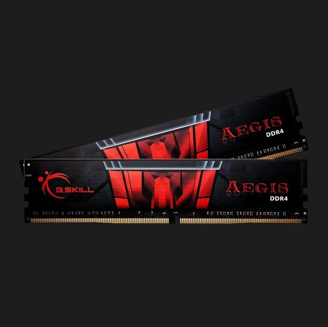 Оперативна памʼять G.Skill Aegis DDR4 16GB 2x8GB 3000MHz (F4-3000C16D-16GISB)