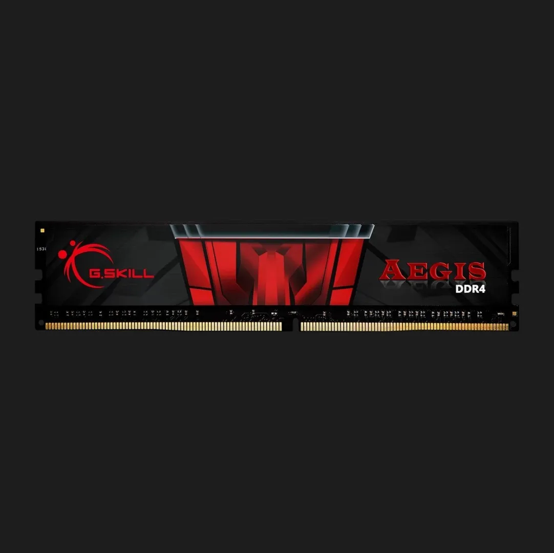 Оперативна памʼять G.Skill Aegis DDR4 16GB 1x16GB 3200MHz (F4-3200C16S-16GIS)
