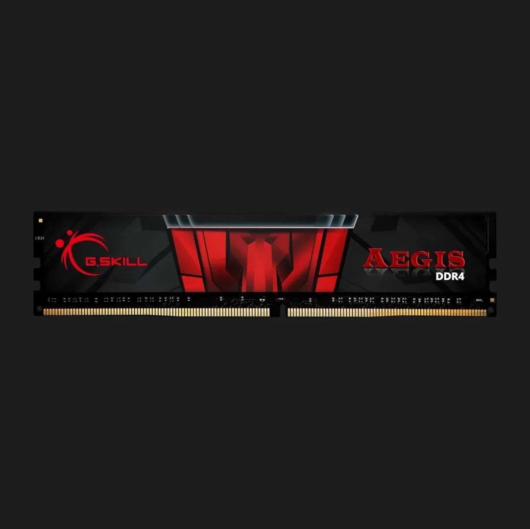 Оперативна памʼять G.Skill Aegis DDR4 16GB 1x16GB 3200MHz (F4-3200C16S-16GIS)