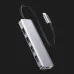 Переходник UGREEN CM219 4-in-1 USB Type-C to 4xUSB 3.0 HUB (Space Gray) (70336)
