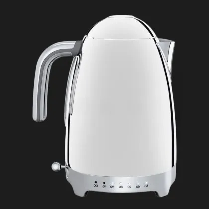 Электрочайник SMEG с регулятором температуры (Steel)