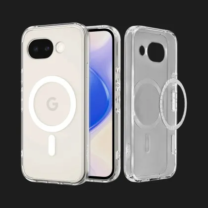 Чохол Spigen Ultra Hybrid MagSafe для Google Pixel 10а (Clear White)