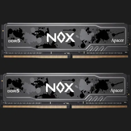Оперативна памʼять Apacer NOX DDR5 32GB 2x16GB 5600MHz (AH5U32G56C522MBAA-2)
