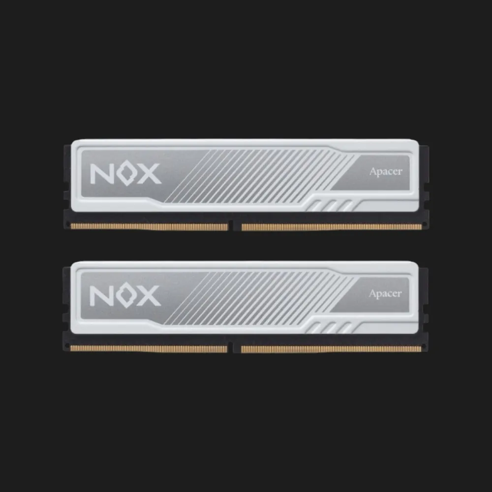 Оперативна памʼять Apacer NOX DDR5 32GB 2x16GB 5600MHz (AH5U32G56C522MWAA-2)
