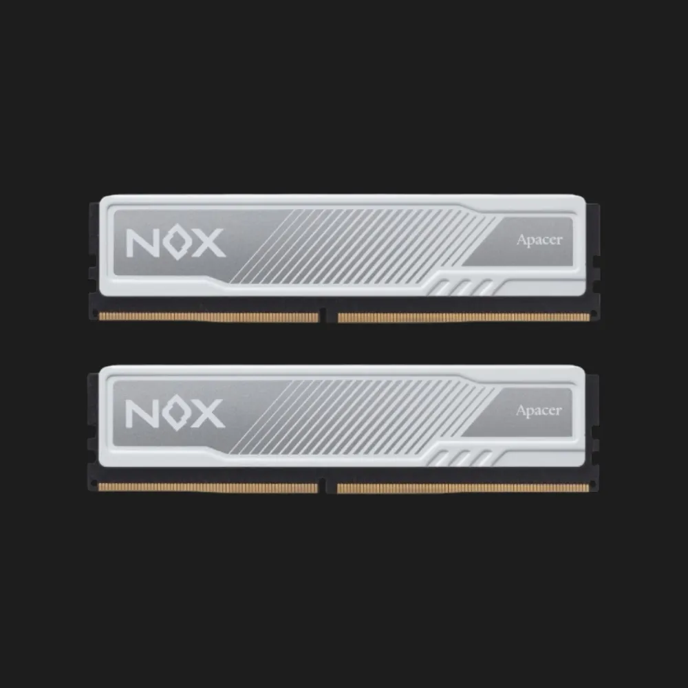 Оперативна памʼять Apacer NOX DDR5 32GB 2x16GB 5600MHz (AH5U32G56C522MWAA-2)