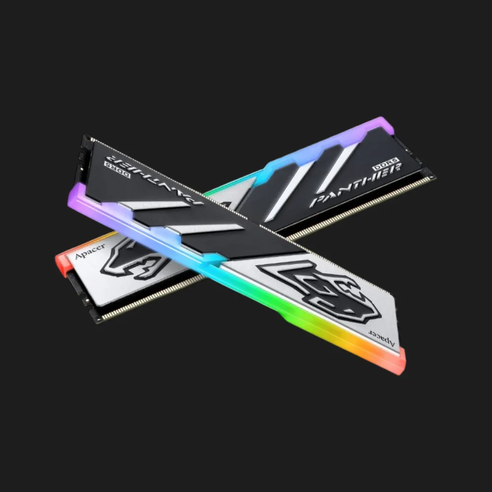 Оперативна памʼять Apacer Panther RGB DDR5 32GB 2x16GB 5600MHz (AH5U32G56C5229BAA-2) — фото 2