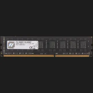 Оперативна памʼять G.Skill Value DDR3 8GB 1x8GB 1600MHz (F3-1600C11S-8GNT)