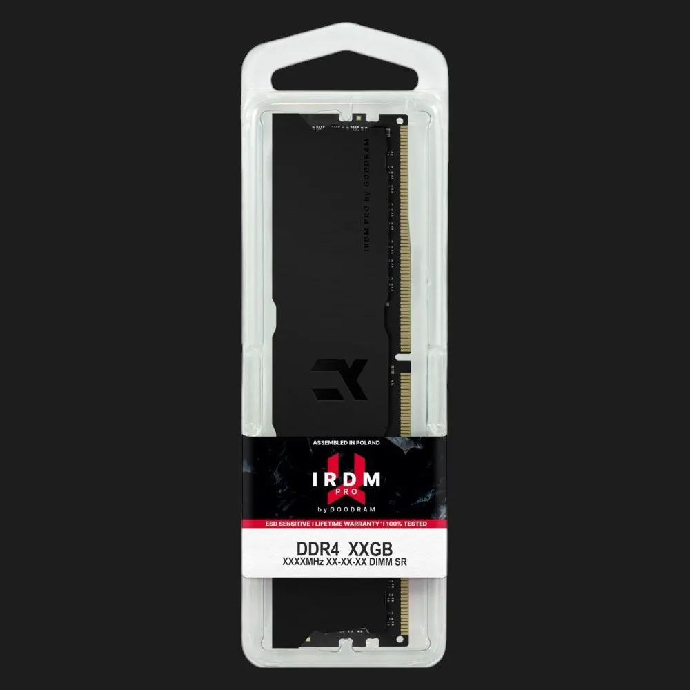 Оперативна памʼять Goodram Iridium Pro DDR4 16GB 1x16GB 3600MHz (IRP-K3600D4V64L18/16G) — фото 3