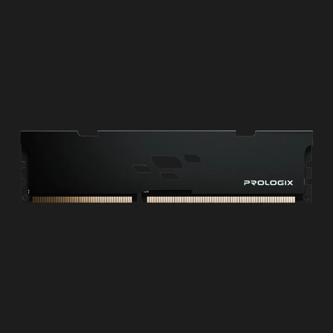 Оперативна памʼять Prologix Black DDR4 8GB 1x8GB 3200MHz (PRO8GB3200B4)