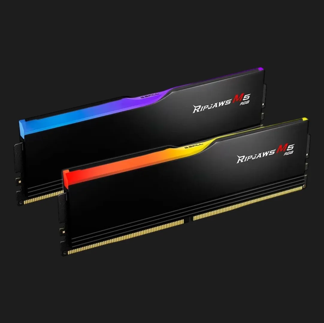 Оперативна памʼять G.Skill Ripjaws M5 RGB DDR5 32GB 2x16GB 6000MHz (F5-6000J3238F16GX2-RM5RK) — фото 2