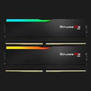 Оперативна памʼять G.Skill Ripjaws M5 RGB DDR5 32GB 2x16GB 6000MHz (F5-6000J3238F16GX2-RM5RK)