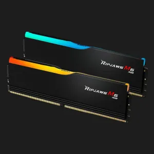 Оперативна памʼять G.Skill Ripjaws M5 RGB DDR5 32GB 2x16GB 6000MHz (F5-6000J3238F16GX2-RM5RK)