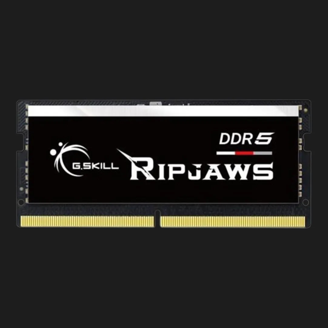Оперативна памʼять G.Skill Ripjaws DDR5 16GB 1x16GB 4800MHz (F5-4800S4039A16GX1-RS)