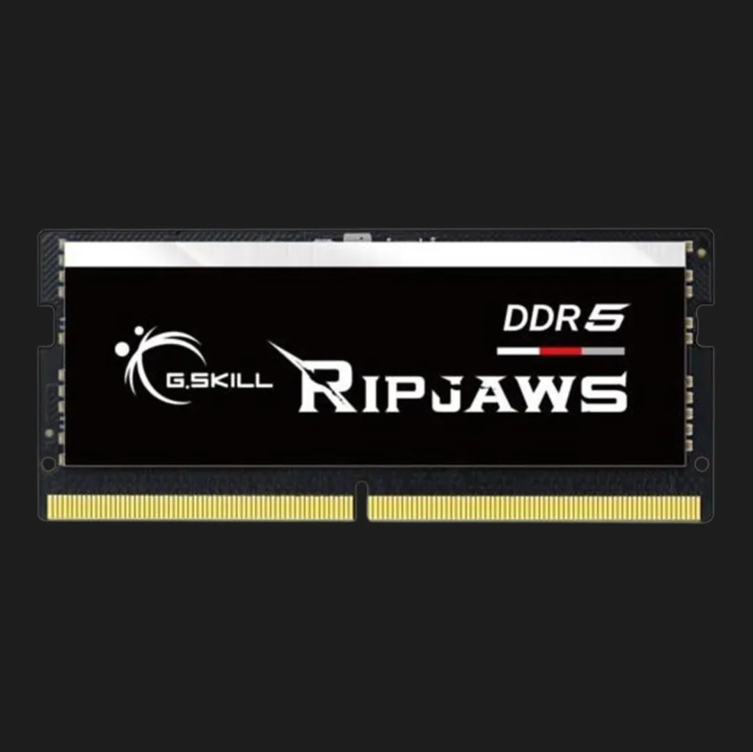 Оперативна памʼять G.Skill Ripjaws DDR5 16GB 1x16GB 4800MHz (F5-4800S4039A16GX1-RS)