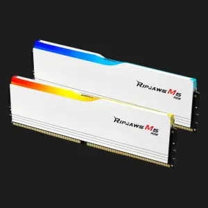 Оперативна памʼять G.Skill Ripjaws M5 RGB DDR5 64GB 2x32GB 6000MHz (F5-6000J3238G32GX2-RM5RW)
