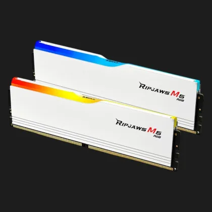 Оперативна памʼять G.Skill Ripjaws M5 RGB DDR5 64GB 2x32GB 6000MHz (F5-6000J3238G32GX2-RM5RW)