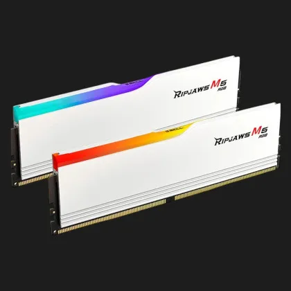 Оперативна памʼять G.Skill Ripjaws M5 RGB DDR5 64GB 2x32GB 6000MHz (F5-6000J3238G32GX2-RM5RW)