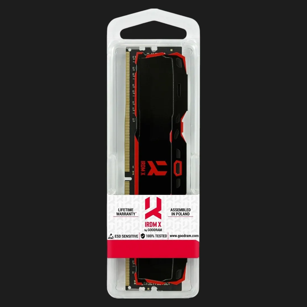 Оперативна памʼять Goodram Iridium X DDR4 32GB 2x16GB 3200MHz (IR-X3200D464L16A/32GDC) — фото 4