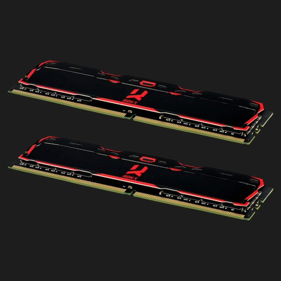 Оперативна памʼять Goodram Iridium X DDR4 32GB 2x16GB 3200MHz (IR-X3200D464L16A/32GDC) — фото 3