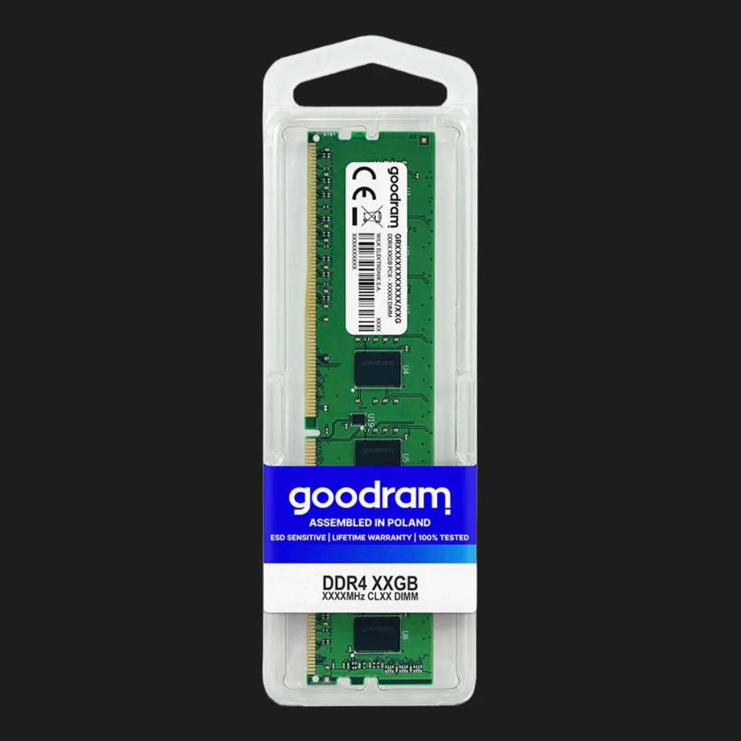 Оперативна памʼять Goodram DDR4 16GB 1x16GB 3200MHz (GR3200D464L22/16G) — фото 3