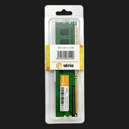 Оперативная память ATRIA DDR3 4GB 1x4GB 1600MHz (UAT31600CL11K1/4)