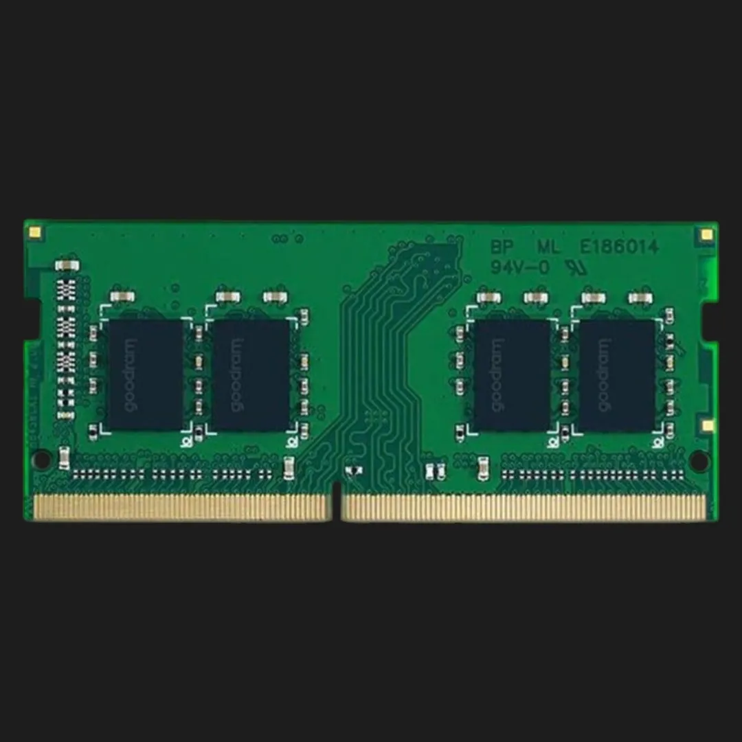Оперативна памʼять Goodram SO-DIMM DDR4 8GB 1x8GB 2666MHz (GR2666S464L19S/8G)