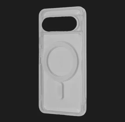 Чехол Clear Case with Magnetic Ring для Google Pixel 8 (Clear)
