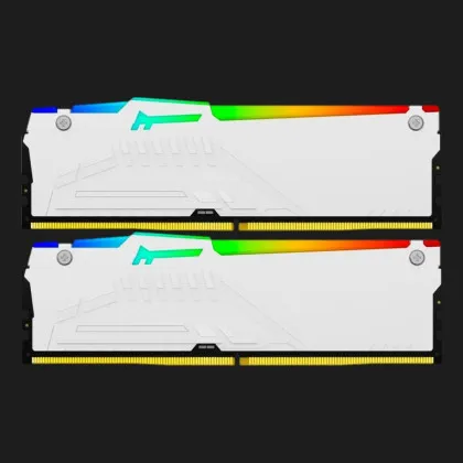 Оперативная память Kingston Fury Beast RGB DDR5 32GB 2x16GB 6400MHz (KF564C32BWEAK2-32)