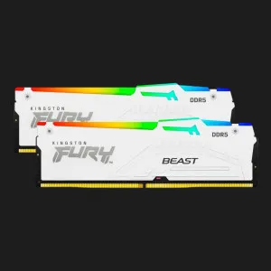 Оперативная память Kingston Fury Beast RGB DDR5 32GB 2x16GB 6000MHz (KF560C36BWE2AK2-32)