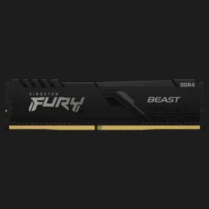 Оперативная память Kingston Fury Beast DDR4 64GB 4x16GB 3200MHz (KF432C16BB1K4/64)